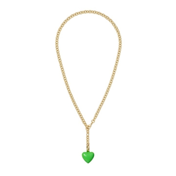Roxanne Assoulin Jewelry - Roxanne Assoulin The Mini Puffy Heart Charm Necklace